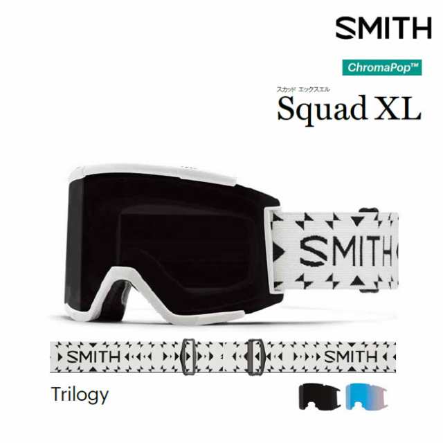 ゴーグル スミス SMITH SQUAD XL TRILOGY 23-24 JAPAN FIT アジアン