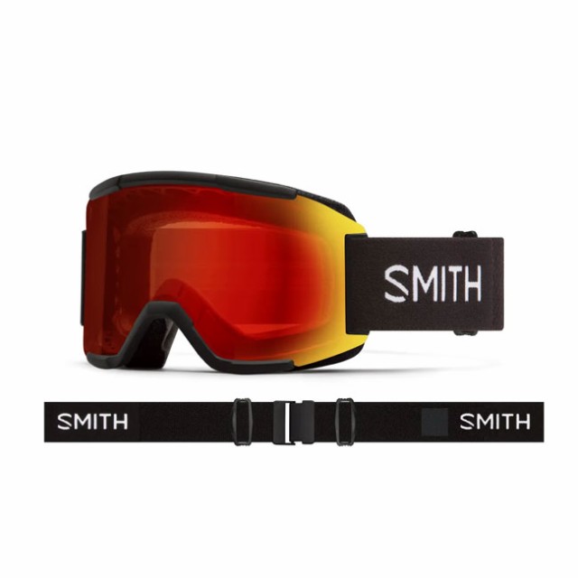 ゴーグル スミス スカッド SMITH SQUAD / BLACK / CP PHOTOCHROMIC RED