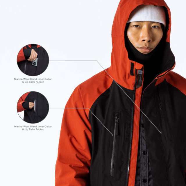 ジャケット 686 SIX EIGHT SIX GORE-TEX Core Shell Jacket 22-23 MENS メンズ スノボ  ウェア｜au PAY マーケット