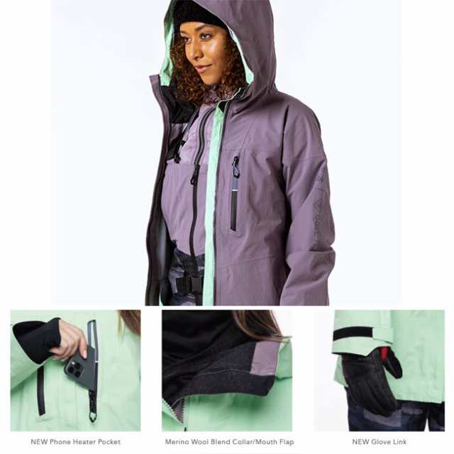 ジャケット 686 SIX EIGHT SIX レディース GORE-TEX GORE-TEX Skyline Shell Jacket 22-23  WOMEN スノボ ウェア｜au PAY マーケット