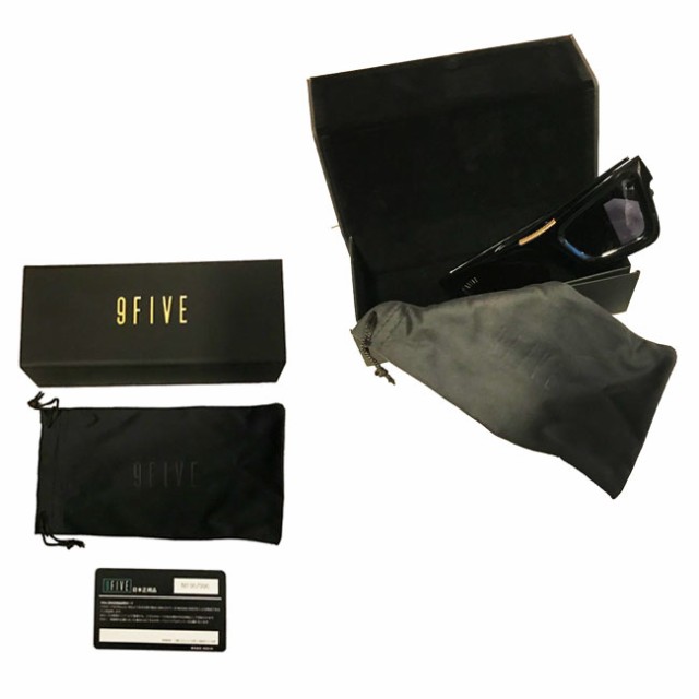 NTWRK - 9FIVE Locks Black & 24K Gold Sunglasses