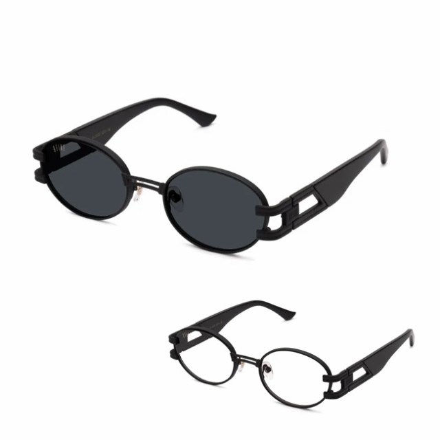 サングラス 9FIVE ナインファイブ ST. James Matte Blackout Sunglasses セントジェームス マットブラック