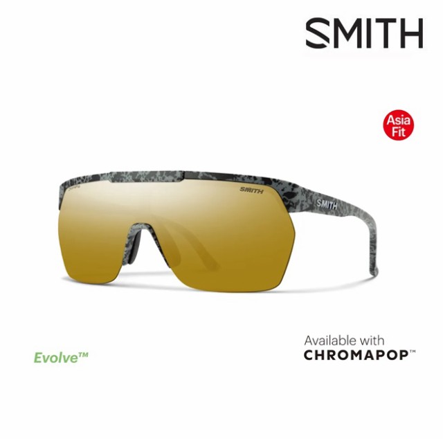 サングラス スミス SMITH XC Matte Gray Marble CP Polarized Bronze Mirror フリップサングラス スポーツサングラス スノーボード スキ