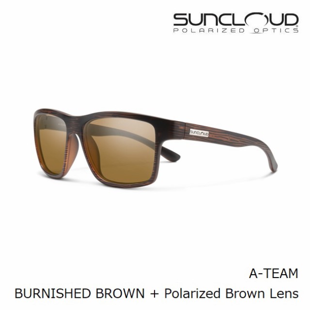 サングラス サンクラウド SUNCLOUD A-TEAM / BURNISHED BROWN / BROWN 偏光レンズ アウトドア ファッション