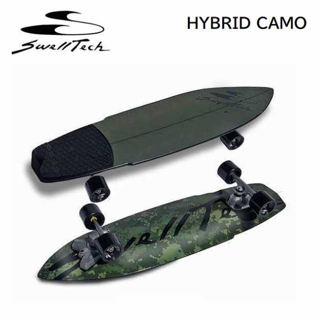 サーフスケート SWELLTECH スウェルテック HYBRID CAMO SURF SKATE ...