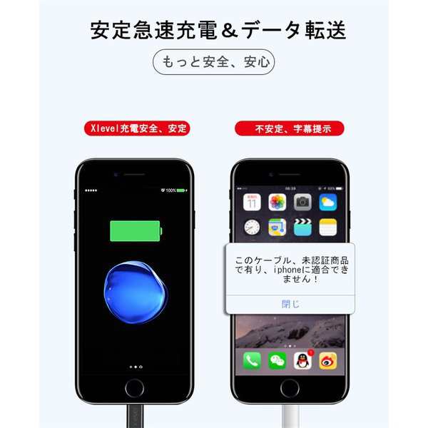 iPhone用 Android用 超小型 ストラップ式 充電ケーブル iPhone 11 ケーブル Type-Cケーブル Micro USBケーブル  急速充電 データ転送ケー｜au PAY マーケット