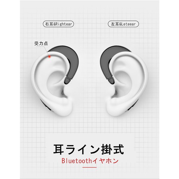 ワイヤレスイヤホン ブルートゥースイヤホン Bluetooth 4.1ヘッド