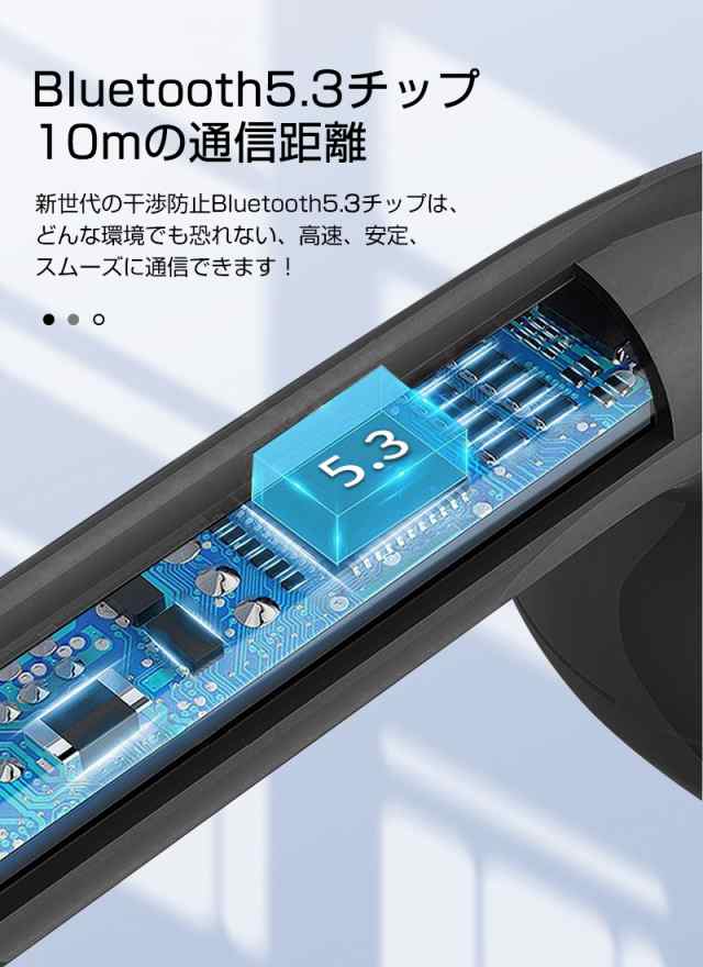 第三世代Bluetooth 5.1 イヤホンタッチ式Hi-Fi高音質Siri対応