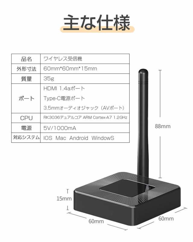 高額売筋 Wifiディスプレイ ドングル ミラキャスト HDMIミラキャスト