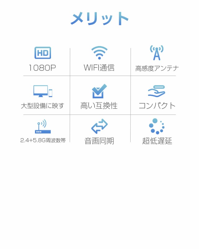 公式ストア ミラーリング ミラーキャスト スマホの画面をテレビに映す iOS Android Windows MAC OSシステムに対応  MiraCast AirPlay DLNA 90日保証付き 日本語取扱説明書