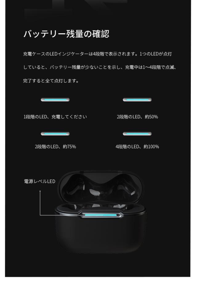 2026年最新 ワイヤレスイヤホン型集音器 Bluetooth 5.4 音を大きくする 高齢者 カナル型 安定通信 TWSワイヤレスヘッドセット 左右完全分離 遅延ゼロ 自動ペアリング ANC+ENC クリア通話 長時間持続 マイク内蔵 USB充電 補聴器ではありません 【PL保険加入済み製品・安心】_13