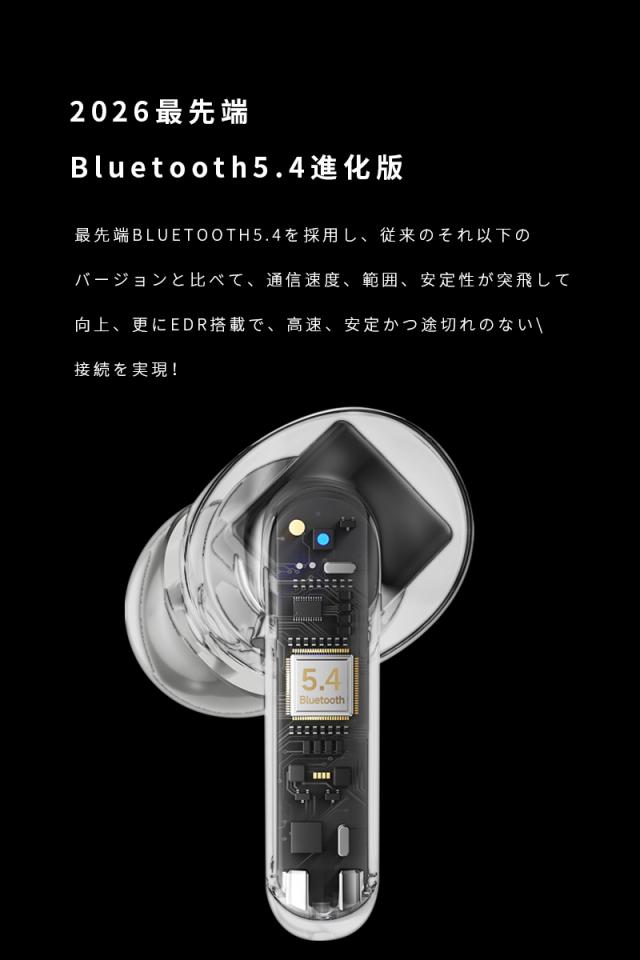 2026年最新 ワイヤレスイヤホン型集音器 Bluetooth 5.4 音を大きくする 高齢者 カナル型 安定通信 TWSワイヤレスヘッドセット 左右完全分離 遅延ゼロ 自動ペアリング ANC+ENC クリア通話 長時間持続 マイク内蔵 USB充電 補聴器ではありません 【PL保険加入済み製品・安心】_6