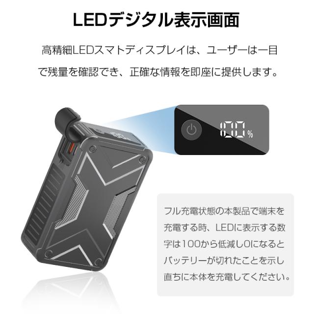モバイルバッテリー 26800mAh 大容量 パワーバンク PD65W 急速充電 軽量 3台同時充電 Type-C出入力ポート USB-A出力 DC出力 iPhone 17/16充電 ノートパソコン充電 防災電源 携帯充電器 残電量表示 互換性抜群 PSE認証済 90日安心保証付き【PL保険加入済み製品・安心】
