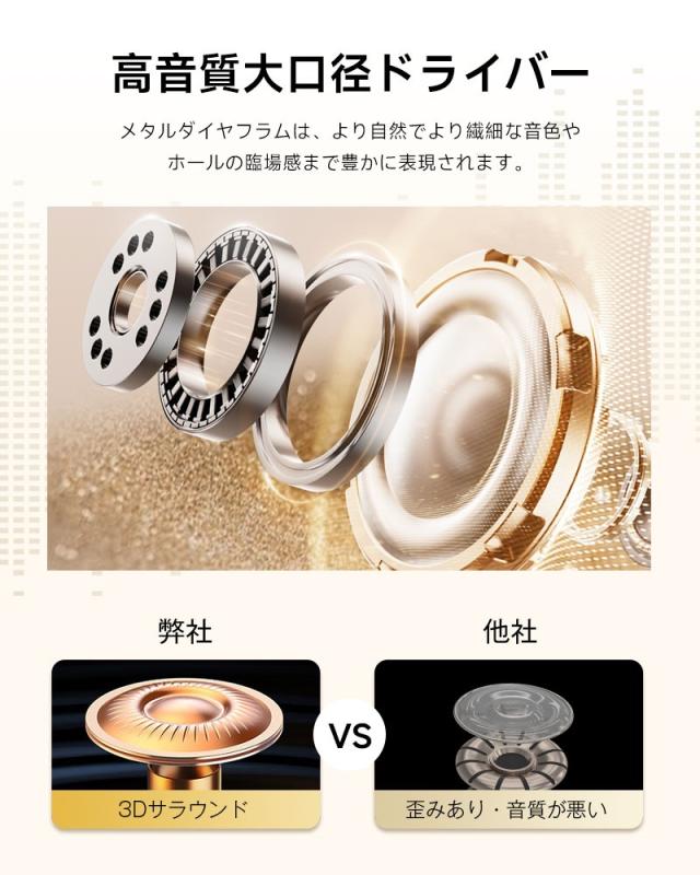 空気伝導イヤホン Bluetooth5.4 2.01インチ液晶付き 【2026最新型 タッチパネル搭載】周囲の音が聞こえる 耳掛け型 TWS＆OWS オープンイヤー式 Hi-Fi高音質 ENCノイズキャンセリング 左右分離型 コンパクト 安定装着 Type‐C充電 携帯便利 【PL保険加入済み製品・安心】_7