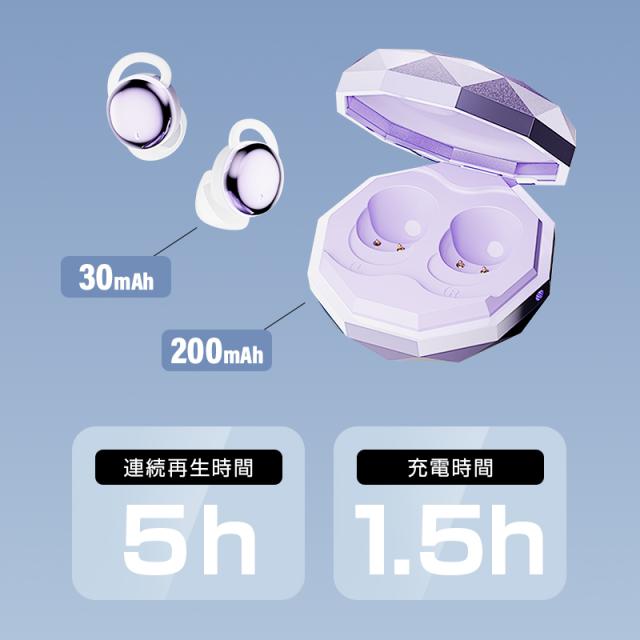 【昼夜兼用イヤホン】 寝ホン 2026年 最新型 睡眠用イヤホン ワイヤレス Bluetooth5.4 寝ながらイヤホン 軽量 超小型 カナル型 左右分離型 遮音 ノイズキャンセリング 高音質 ハンズフリー 通話可 コンパクト 耳にフィット 快眠 自動ペアリング【PL保険加入済み製品・安心】_14