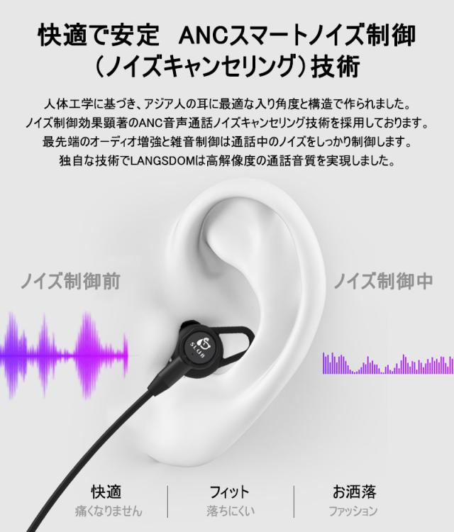 ワイヤレスイヤホン Bluetooth 5 0 スポーツ ノイズキャンセリン Ipx5防水 マイク内蔵 ハンズフリー通話 ブルートゥース Iphone Androidの通販はau Pay マーケット 明誠ショップ
