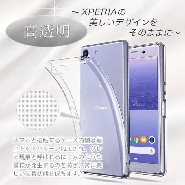 Xperia Ace S0 02l スマホケース カバー 耐衝撃 カメラ保護 Tpu シリコン Qi充電 ソフト クリア 透明 シンプル 滑り止め Docomoの通販はau Pay マーケット 明誠ショップ