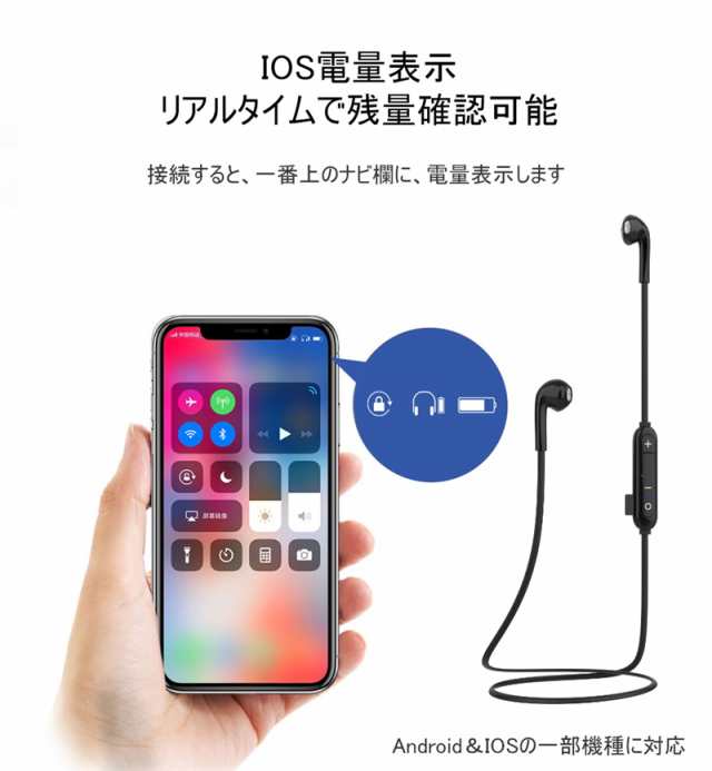 ワイヤレスイヤホン Bluetooth5 0 スポーツイヤホン ハンズフリー通話 Siri ブルートゥースイヤホン Iphone Ipad Android対応の通販はau Pay マーケット 明誠ショップ