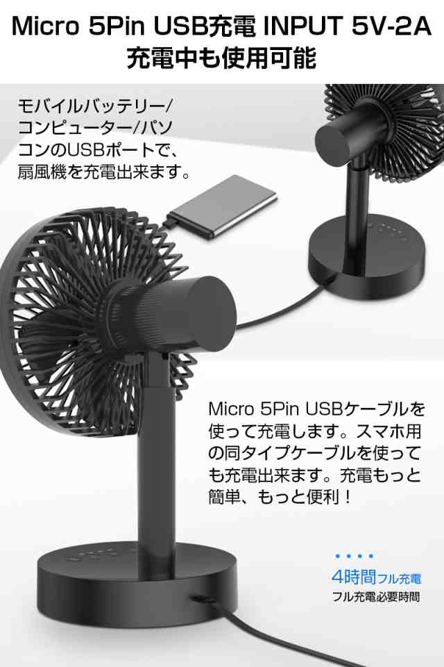 【直販卸値】USB扇風機 扇風機