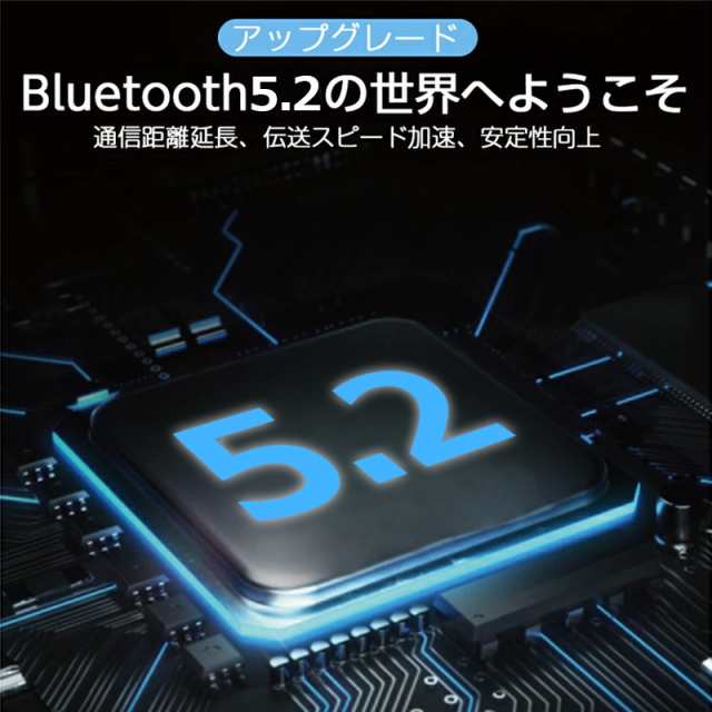 ワイヤレスヘッドセット 骨伝導ヘッドホン Bluetooth5.2 オープン