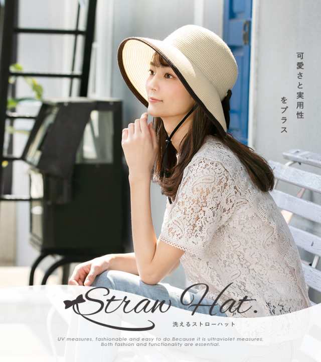 miniministore 麦わら帽子 ストローハット カンカン帽子