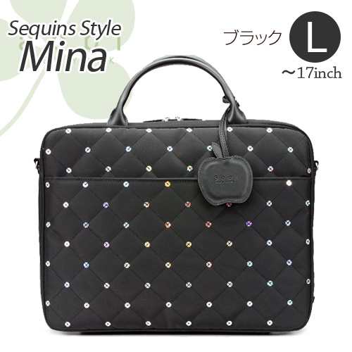 Abbinypcバッグ Mina Black ミナ ブラック L 17inch B4lサイズ B1701b Pc バッグ 女性用 新生活の通販はau Pay マーケット Mycase Casual