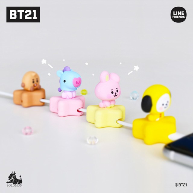 Bt21 ベビーフェイス 可愛いケーブルマスコット 断線防止 ケーブルプロテクタ ライトニングケーブル断線防止 ケーブルアクセサリー の通販はau Pay マーケット Mycase Casual