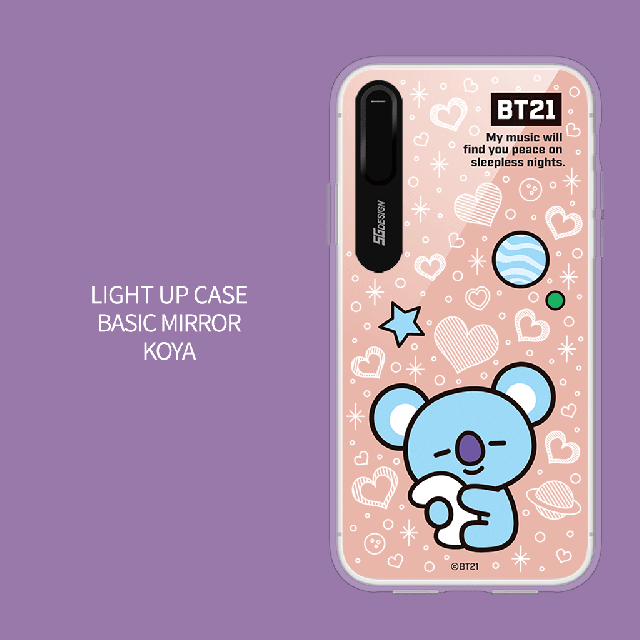 Bt21 Iphone Xs X ケース Iphone8 7 カバー ミラーイルミネーション Basic ライトアップ シリコンケース 光る ユニバ スター 公式の通販はau Pay マーケット Mycase Casual