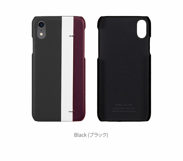 Iphone Xr ケース本革 Eblouir Stripe Bar エブルイ ストライプバー アイフォン カバー レザーの通販はau Pay マーケット Mycase Casual