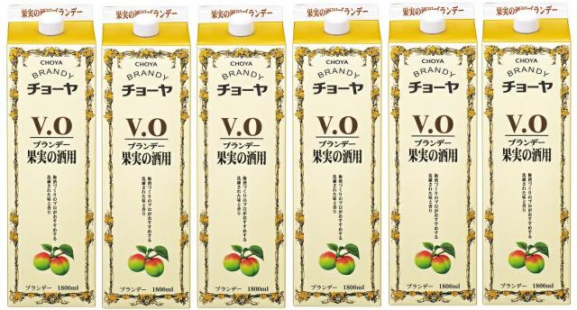 果実酒用 ブランデー チョーヤ ブランデー VO パック 1.8L 6本 和歌山県 チョーヤ梅酒 梅酒 チョーヤの通販は 11,554円