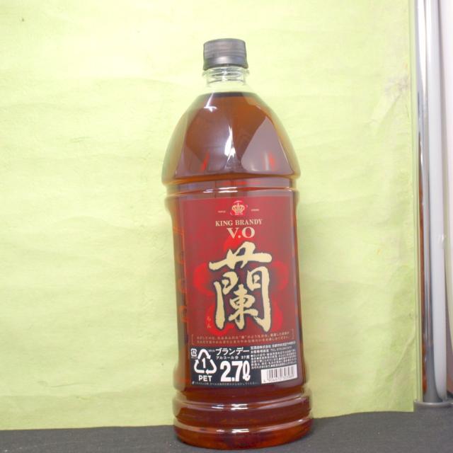 一部地域送料無料 1ケース単位    ヤマト運輸 キングブランデー Ｖ．Ｏ蘭 2.7L×6 京都府 宝酒造の通販は 15,350円