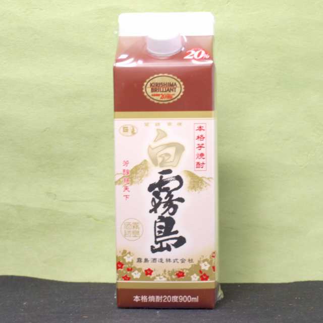 6本まで送料1本分 北海道 沖縄 離島除く ヤマト運輸 度白霧島900mlスリムパック 宮崎 霧島酒造 株 の通販はau Pay マーケット おいしく飲呑会