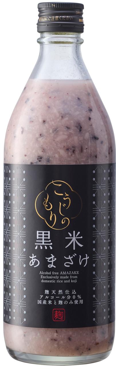 母の日 ぶんご銘醸 こうじのもり 黒米あまざけ 500ml瓶 1ケース（12本） ギフト プレゼントの通販は