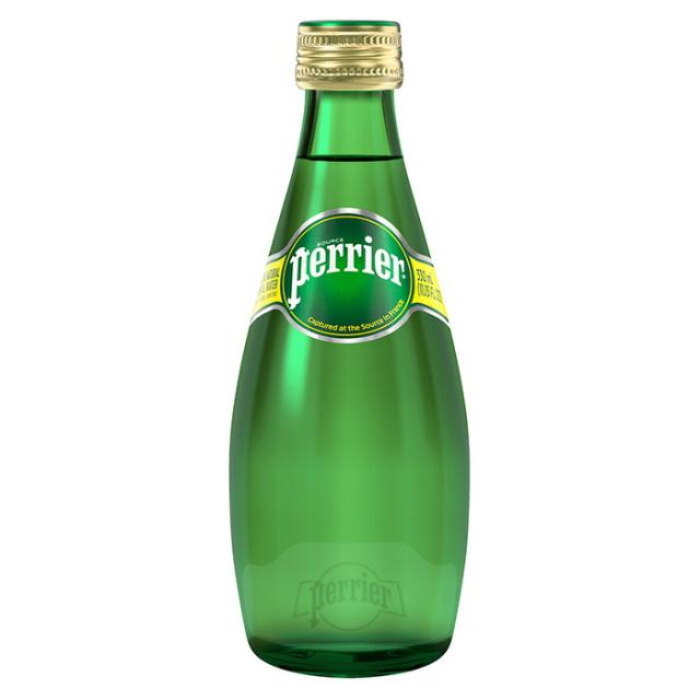 ミネラルウォーター 炭酸水 ペリエ 330ml 瓶 48本 日仏貿易 一部地域送料無料 8,136円