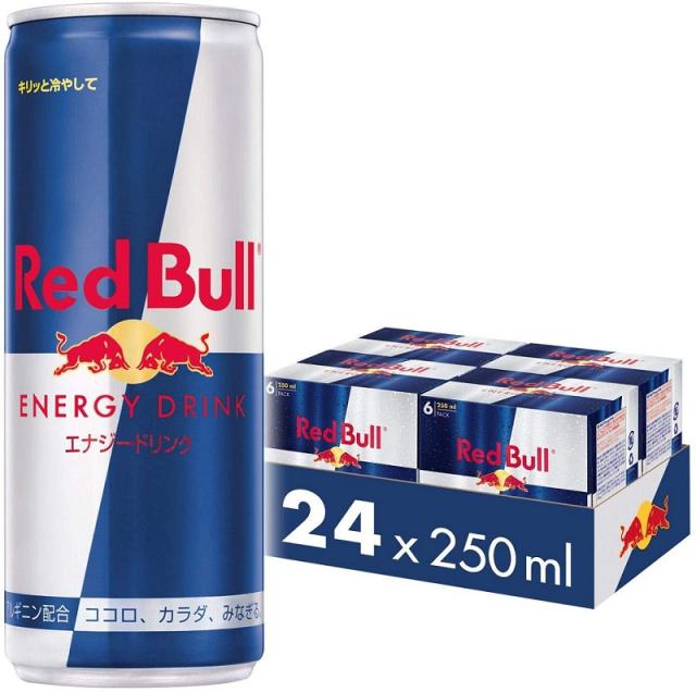 清涼飲料水 機能性飲料 レッドブル ・エナジードリンク 250ml缶 2ケース単位(48本) レッド・ブル・ジャパン