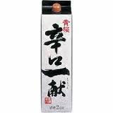 日本酒 黄桜 辛口一献 2Lパック 2ケース単位12本入 普通酒 京都府 黄桜(株) 一部地域送料無料の通販は