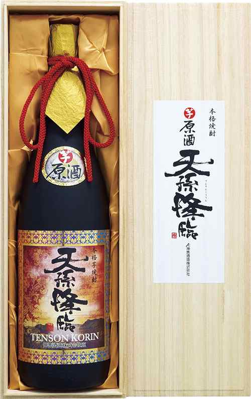 ギフト プレゼント 芋焼酎  天孫降臨 原酒 1.8L瓶 1本 専用桐箱入 38° 宮崎県 神楽酒造の通販は