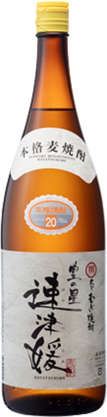 1ケース単位6本入り 麦焼酎 速津媛 はやつひめ 20度 1800ml 瓶 1.8L 大分県 二階堂酒造 一部地域を除き送料無料