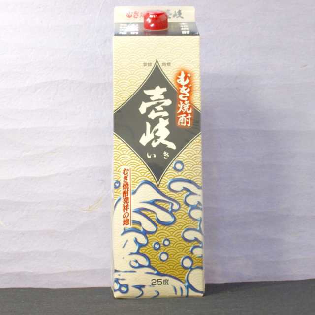 ギフト プレゼント クリスマス 父の日 家飲み 壱岐25度1.8Lパック 麦焼酎6本入り1ケース 長崎県 玄海酒造 ヤマト運輸指定 9,653円
