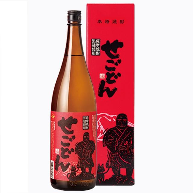 ヤマト運輸 専用箱入り 25°吹上 せごどん 1.8L瓶2本単位 西郷隆盛 鹿児島県 吹上酒造