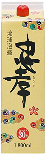 2ケース12本 30度忠孝1.8Lパック12本 泡盛 沖縄県 忠孝酒造