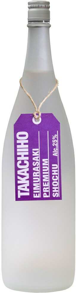 ギフト プレゼント クリスマス 父の日 家飲み 限定酒 本格芋焼酎 25°ＴＡＫＡＣＨＩＨＯ 頴娃紫 芋1.8L瓶2本単位 高千穂酒造 宮崎県 一部地域送料無料の通販は