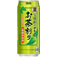 ギフト プレゼント クリスマス 父の日 家飲み スピリッツ 缶チューハイ タカラ 宝焼酎のやわらかお茶割り 480ml缶 2ケース48本入り 宝酒