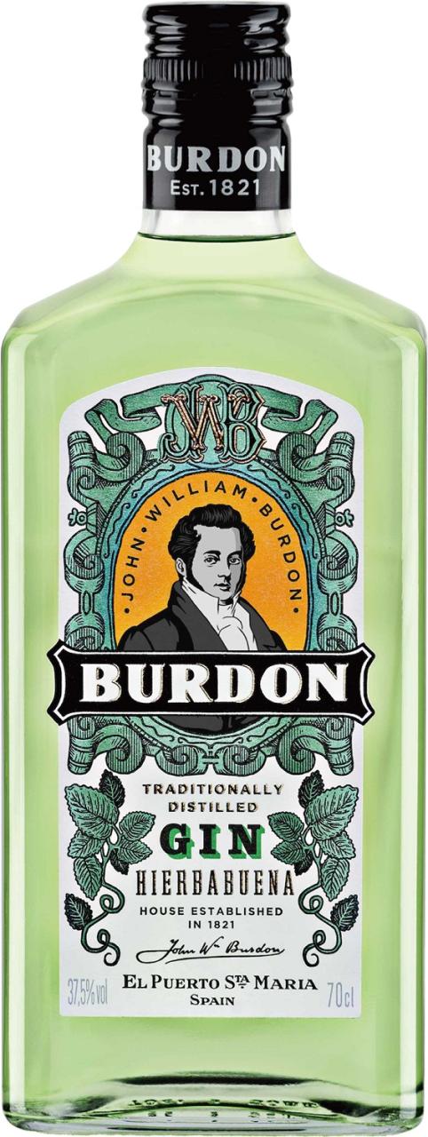 1ケース単位 スピリッツ ジン ブルドン ジン イエルバブエナ 37.5％ 700ml 瓶 6本 スペイン ミリオン商事 一部地域送料無料