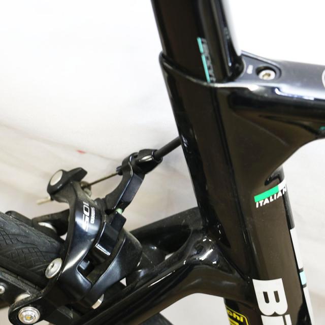 BIANCHI ビアンキ ARIA105 ブラック ロードバイク 中古良品_9