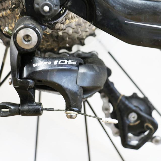 BIANCHI ビアンキ ARIA105 ブラック ロードバイク 中古良品_2
