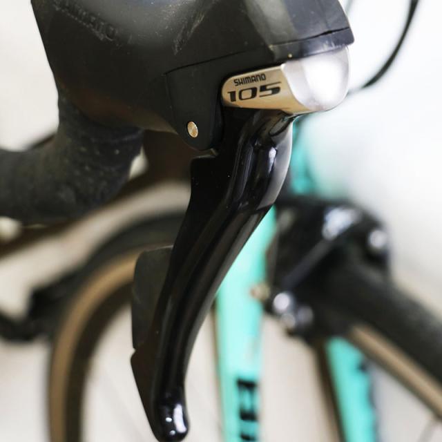 BIANCHI ビアンキ ARIA105 ブラック ロードバイク 中古良品_3