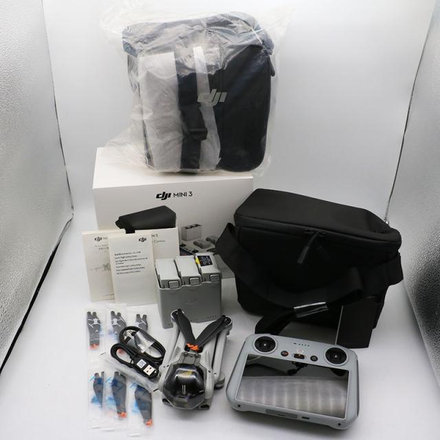 新品未使用 DJI Mini 3 Fly More Combo DJI RC モデル：MT3PD 技適マーク有り