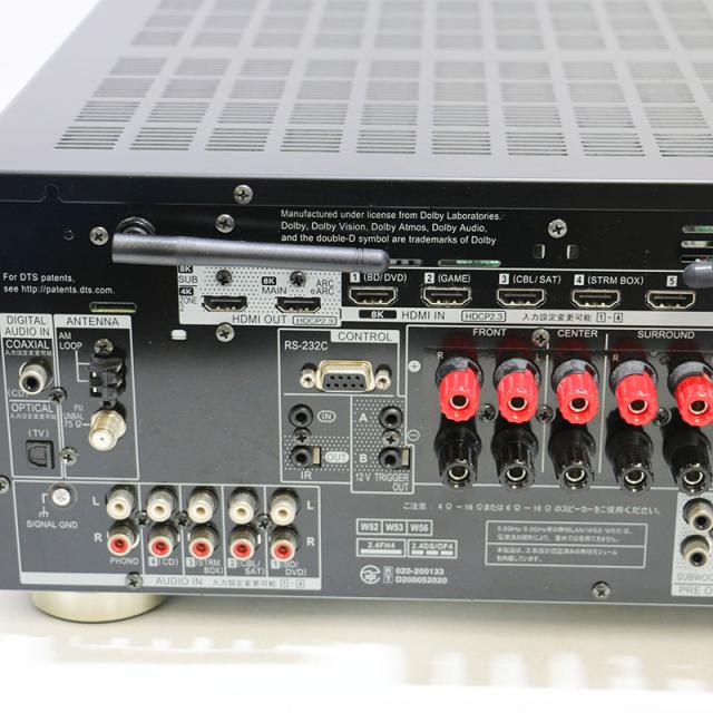 美品 Pioneer パイオニア AV RECEIVER VSX-LX305 ブラック AVアンプ 元箱あり_4