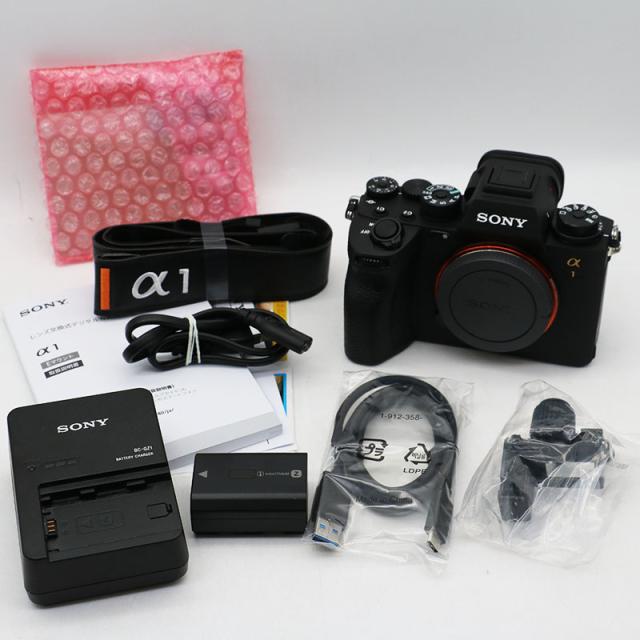 美品 SONY ソニー α1 ILCE-1 ボディ ブラックデジタル一眼カメラ ボディ新品